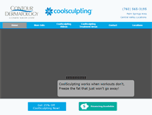 Tablet Screenshot of contourcool.com